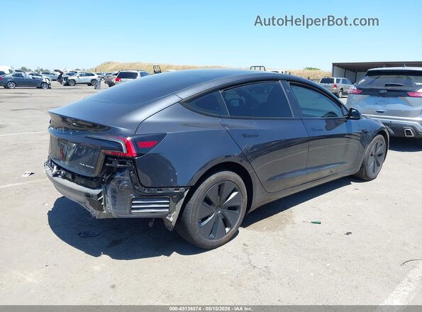 5YJ3E1EB7SF874283 2025 TESLA MODEL 3 Black Tył prawy
