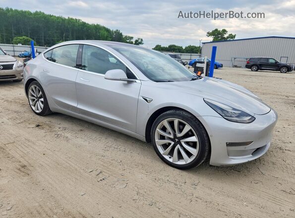 5YJ3E1EB8JF054941 2018 TESLA MODEL Silver 