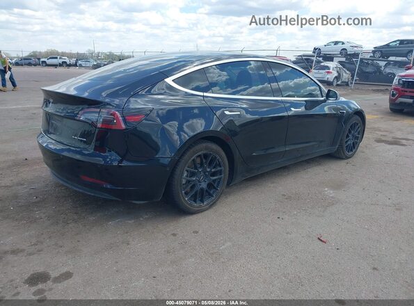5YJ3E1EB8JF127192 2018 TESLA MODEL 3 Black Задня права чверть