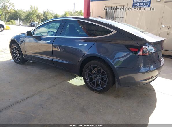 5YJ3E1EB8KF209814 2019 TESLA MODEL 3 Blue Rear left