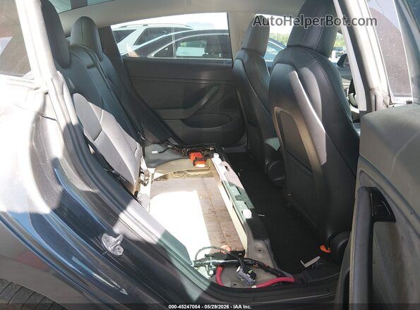 5YJ3E1EB8KF209814 2019 TESLA MODEL 3 Blue VIN sticker view