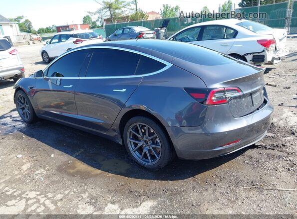 5YJ3E1EB8KF477326 2019 TESLA MODEL 3 Gray Tył lewy