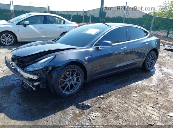 5YJ3E1EB8KF477326 2019 TESLA MODEL 3 Gray Przód lewy