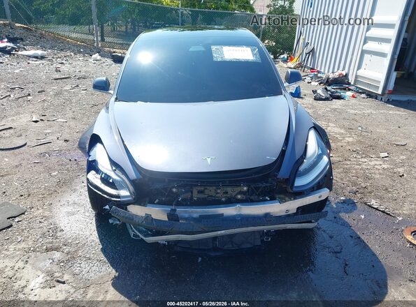 5YJ3E1EB8KF477326 2019 TESLA MODEL 3 Gray Widok wnętrza z tyłu