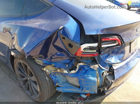 5YJ3E1EB8LF638405 2020 TESLA MODEL 3 Blue Դիմացի տեսք
