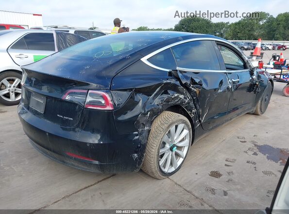 5YJ3E1EB8LF666270 2020 TESLA MODEL 3 Black Tył prawy