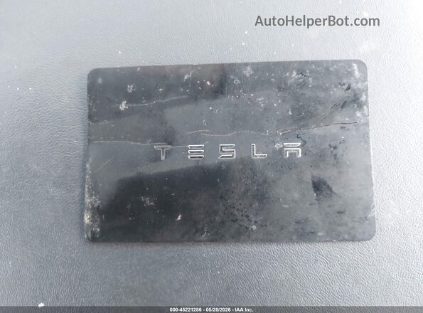 5YJ3E1EB8LF666270 2020 TESLA MODEL 3 Black Widok z tyłu