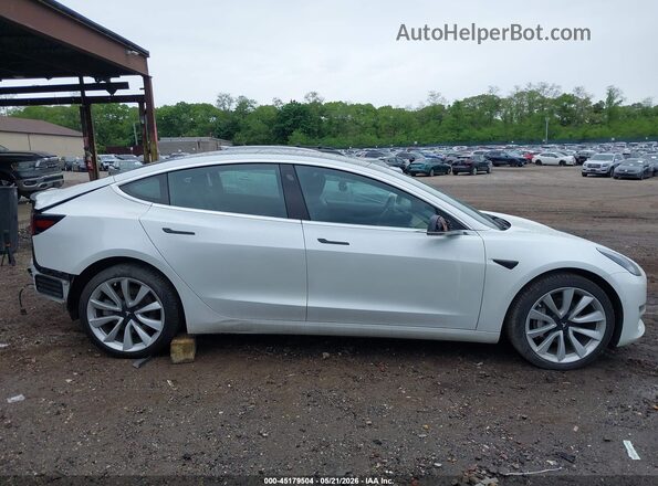 5YJ3E1EB8LF667550 2020 TESLA MODEL 3 White Widok zestawu wskaźników