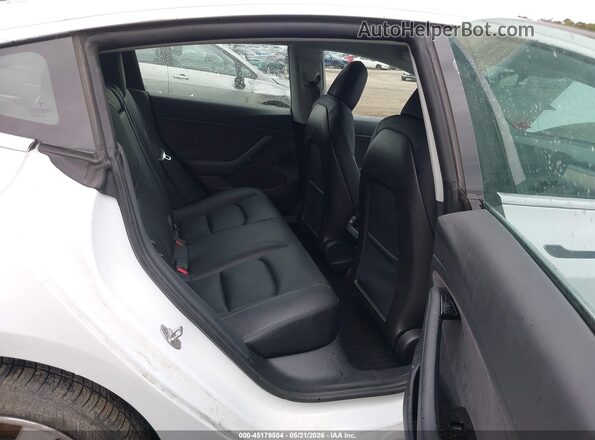 5YJ3E1EB8LF667550 2020 TESLA MODEL 3 White Widok naklejki z numerem VIN