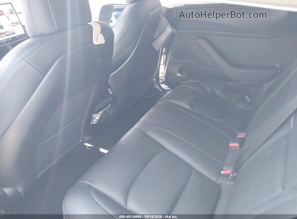 5YJ3E1EB8LF711045 2020 TESLA MODEL 3 Blue Widok naklejki z numerem VIN