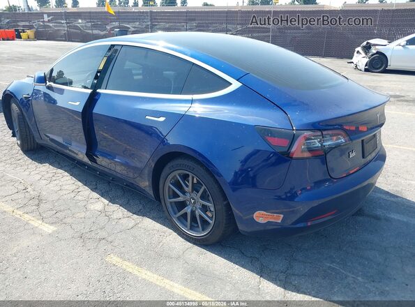 5YJ3E1EB8LF711045 2020 TESLA MODEL 3 Blue Tył lewy