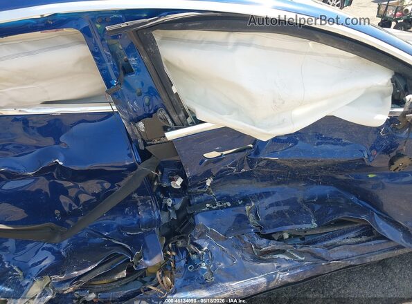 5YJ3E1EB8LF711045 2020 TESLA MODEL 3 Blue Widok wnętrza z przodu