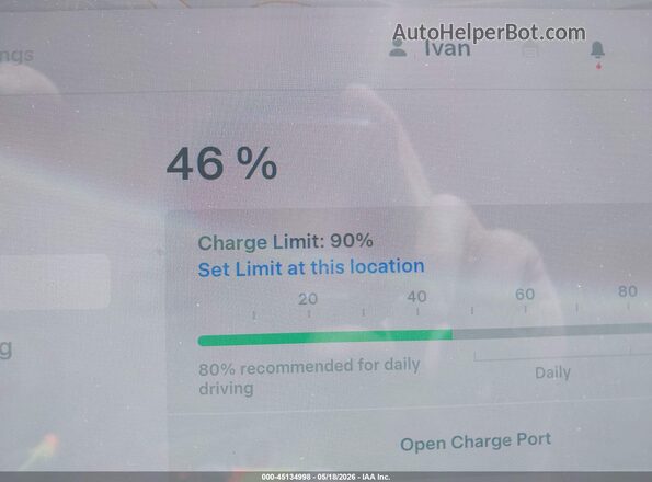 5YJ3E1EB8LF711045 2020 TESLA MODEL 3 Blue 