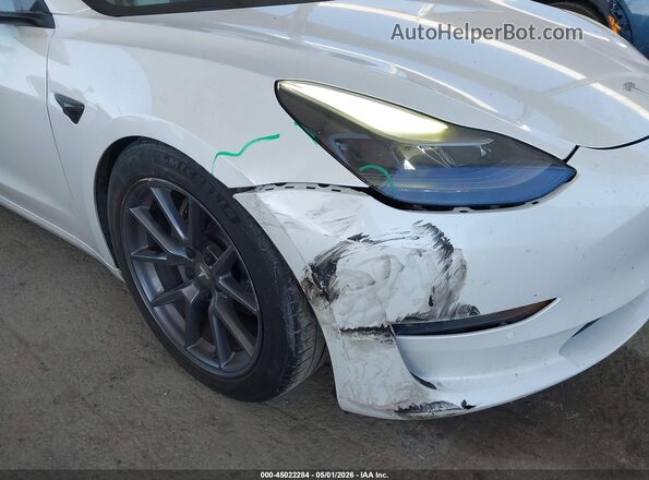 5YJ3E1EB8MF001144 2021 TESLA MODEL 3 Белый 