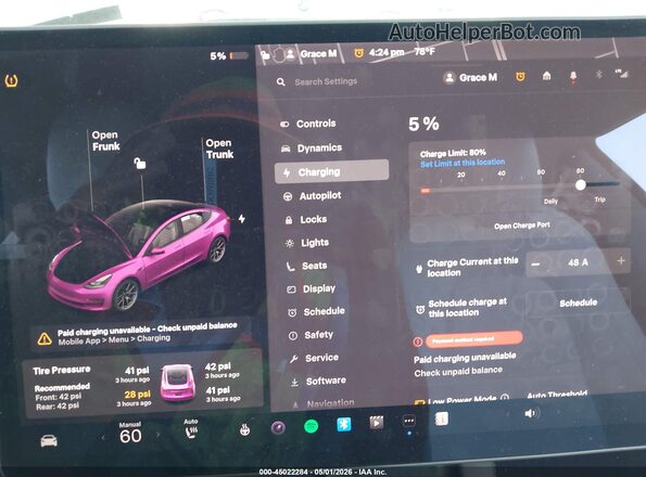 5YJ3E1EB8MF001144 2021 TESLA MODEL 3 Белый 