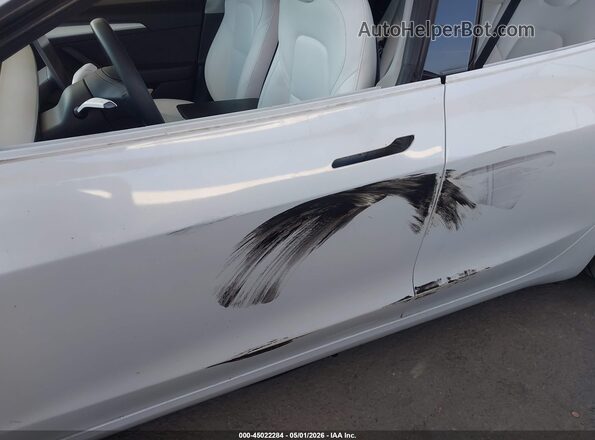 5YJ3E1EB8MF001144 2021 TESLA MODEL 3 Белый Вид спереди