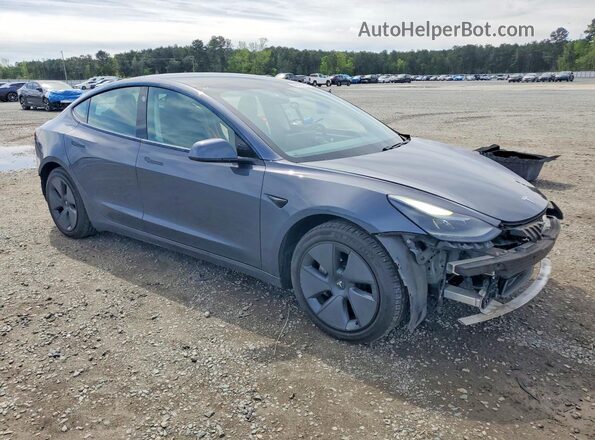 5YJ3E1EB8MF923705 2021 TESLA MODEL Charcoal Առջևի աջ