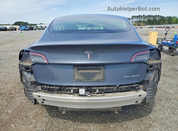 5YJ3E1EB8MF923705 2021 TESLA MODEL Charcoal Հետևի տեսք