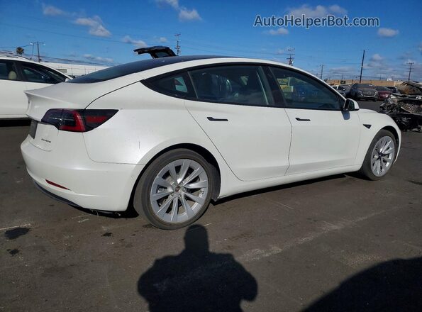 5YJ3E1EB8NF137548 2022 TESLA MODEL Белый 