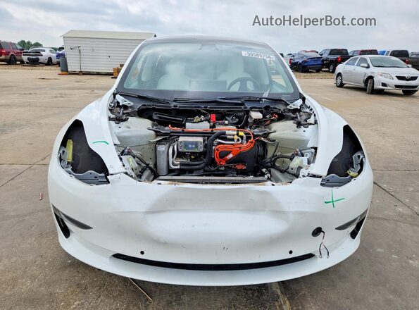 5YJ3E1EB8NF270259 2022 TESLA MODEL White წინა ხედი