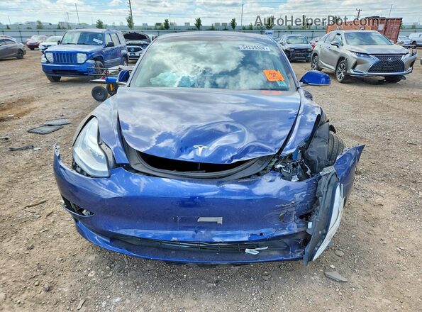 5YJ3E1EB9JF095191 2018 TESLA MODEL Blue 