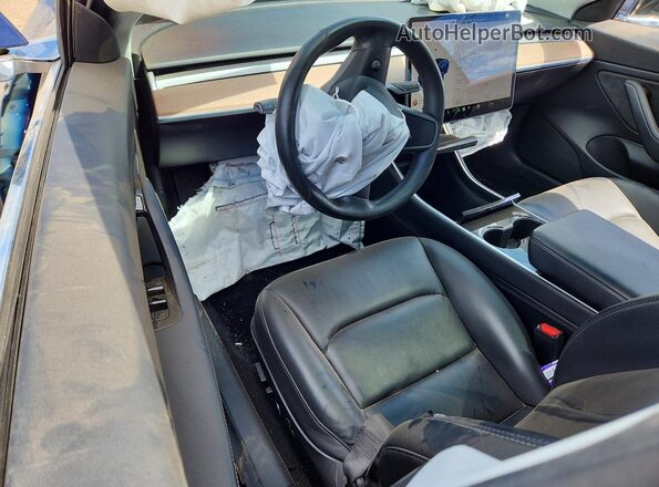5YJ3E1EB9JF095191 2018 TESLA MODEL Blue 