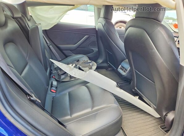 5YJ3E1EB9JF095191 2018 TESLA MODEL Blue 