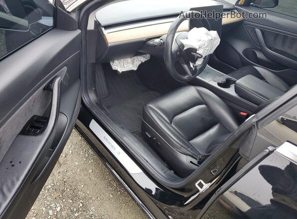 5YJ3E1EB9JF103452 2018 TESLA MODEL Black 