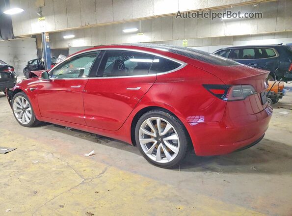 5YJ3E1EB9KF413392 2019 TESLA MODEL Red Tył lewy
