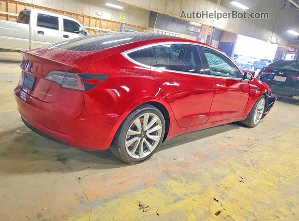 5YJ3E1EB9KF413392 2019 TESLA MODEL Red Tył prawy