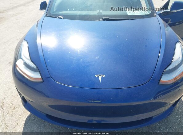 5YJ3E1EB9KF452712 2019 TESLA MODEL 3 Blue Rear view