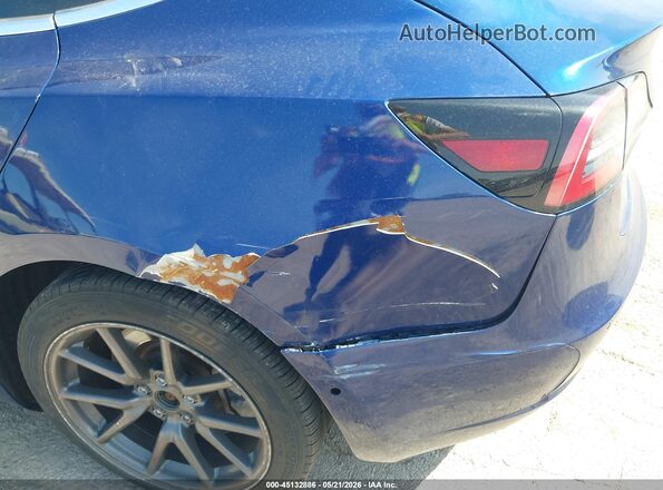 5YJ3E1EB9KF452712 2019 TESLA MODEL 3 Blue Front view