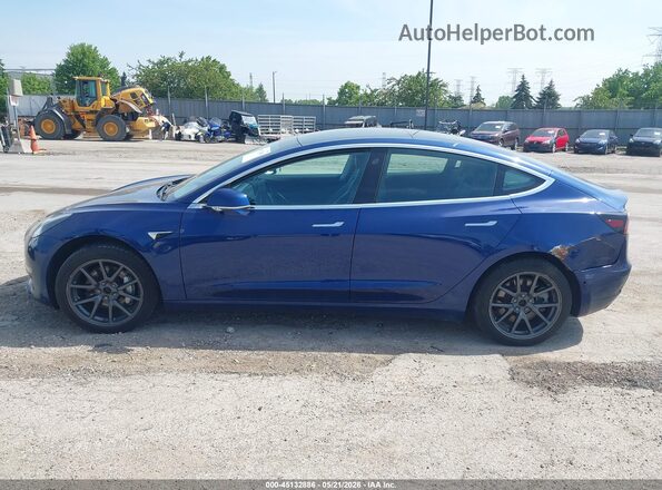 5YJ3E1EB9KF452712 2019 TESLA MODEL 3 Blue Rear interior view