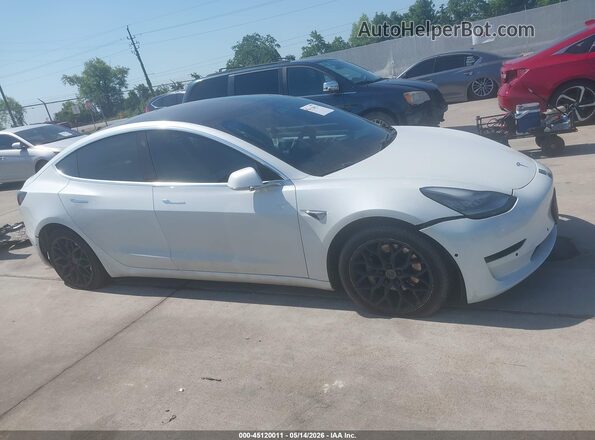 5YJ3E1EB9LF742661 2020 TESLA MODEL 3 White Vista del cuadro de instrumentos