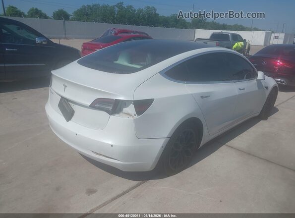 5YJ3E1EB9LF742661 2020 TESLA MODEL 3 White Trasero derecho