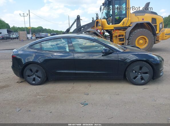 5YJ3E1EB9MF992807 2021 TESLA MODEL 3 Black Rear interior view