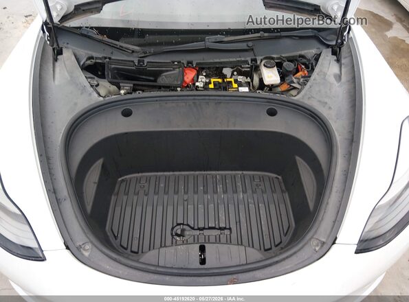 5YJ3E1EB9NF118734 2022 TESLA MODEL 3 White უკანა ხედი
