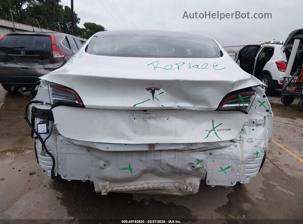 5YJ3E1EB9NF118734 2022 TESLA MODEL 3 White წინა ხედი