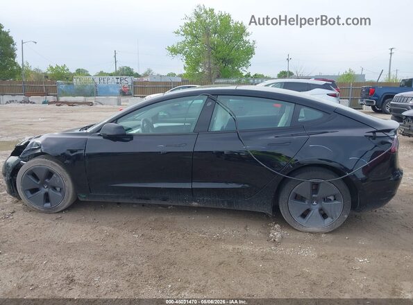 5YJ3E1EB9NF154231 2022 TESLA MODEL 3 Black Вид задньої частини салону