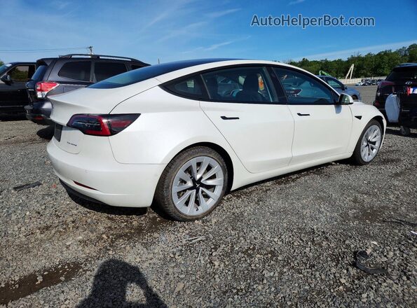 5YJ3E1EB9NF275423 2022 TESLA MODEL White 