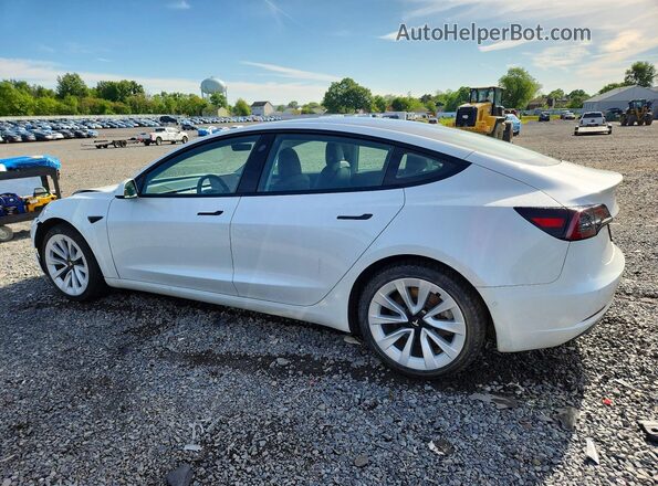 5YJ3E1EB9NF275423 2022 TESLA MODEL White 