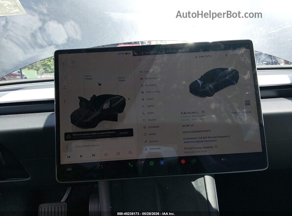 5YJ3E1EB9SF002879 2025 TESLA MODEL 3 Black 