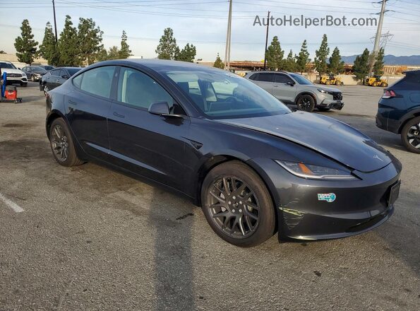 5YJ3E1EB9SF996787 2025 TESLA MODEL Gray Front right