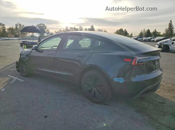 5YJ3E1EB9SF996787 2025 TESLA MODEL Gray Rear left