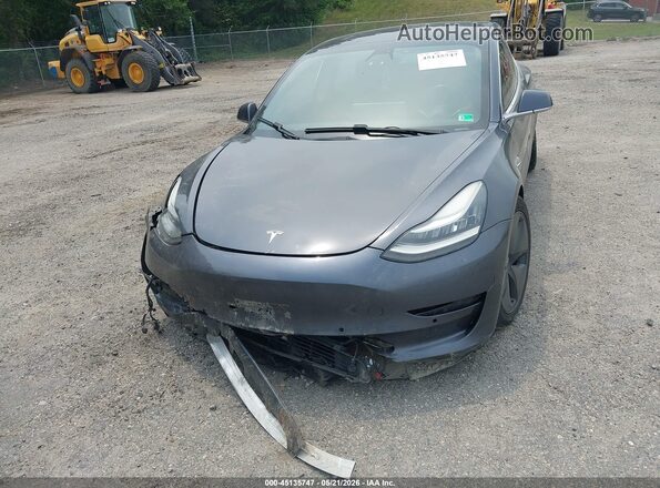 5YJ3E1EBXKF209975 2019 TESLA MODEL 3 Gray Դիմացի տեսք