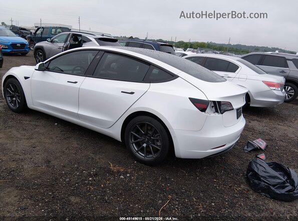 5YJ3E1EBXMF035652 2021 TESLA MODEL 3 White Հետևի ձախ