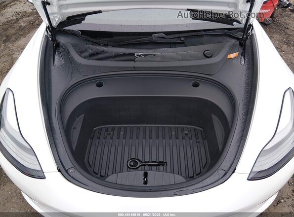 5YJ3E1EBXMF035652 2021 TESLA MODEL 3 White Հետևի տեսք