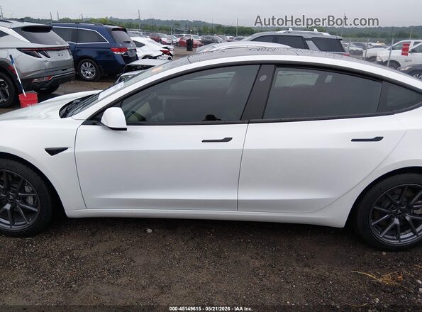 5YJ3E1EBXMF035652 2021 TESLA MODEL 3 White 