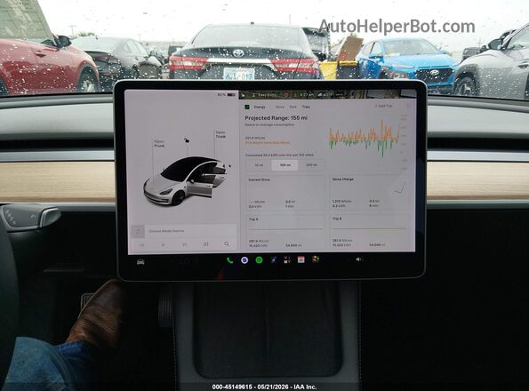 5YJ3E1EBXMF035652 2021 TESLA MODEL 3 White 