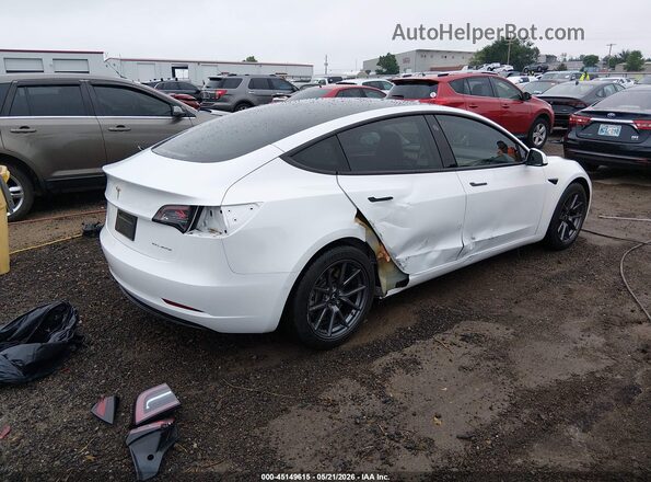 5YJ3E1EBXMF035652 2021 TESLA MODEL 3 White Հետևի աջ